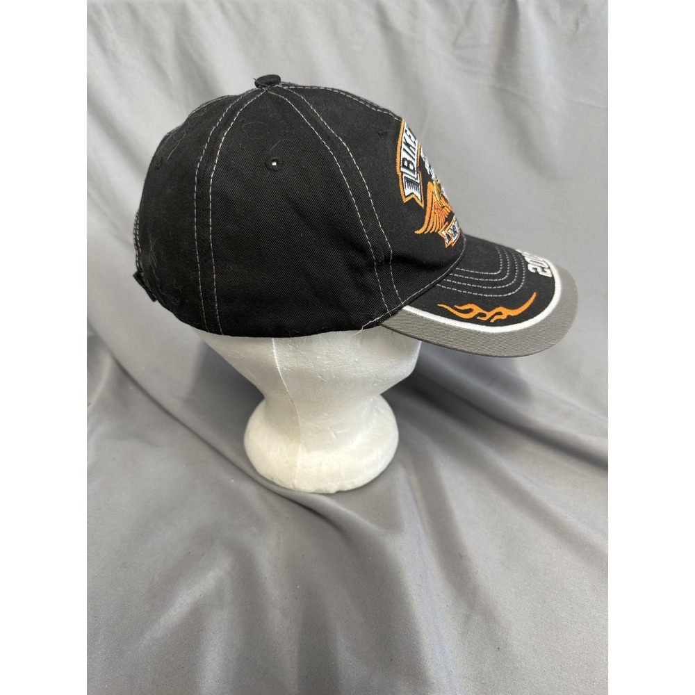 Bike Week Daytona Beach Hat Cap Strap Back Embroidered Eagle 2018 Mens Motorcycl - Picture 2 of 11